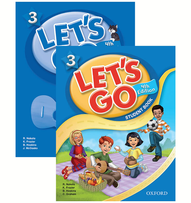 Combo 2 Sách Let's Go Student Book + Work Book Tập 3