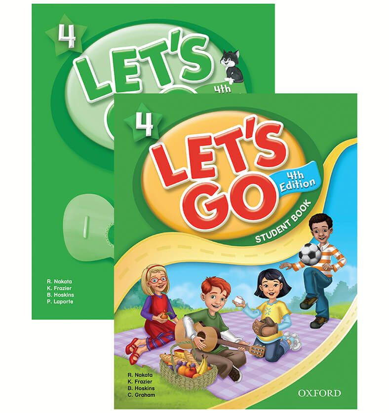 Combo 2 Sách Let's Go 4th Student Book + Work Book Tập 4