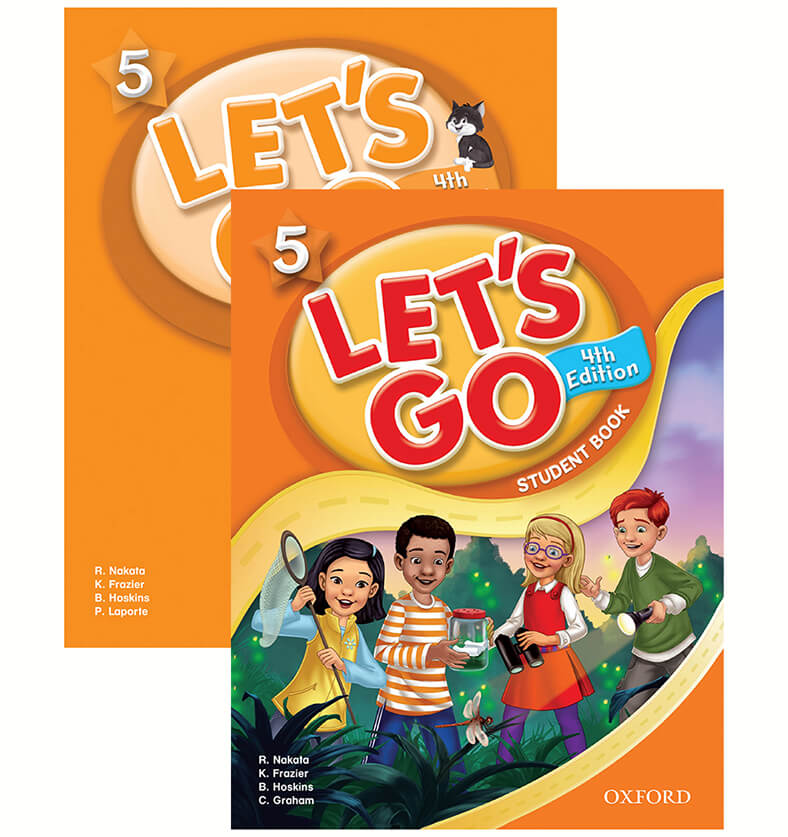 Combo 2 Sách Let's Go 4th Student Book + Work Book Tập 5