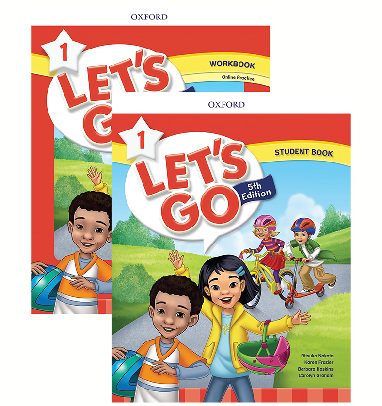 Combo 2 Sách Let's Go 5th Student Book + Work Book Tập 1