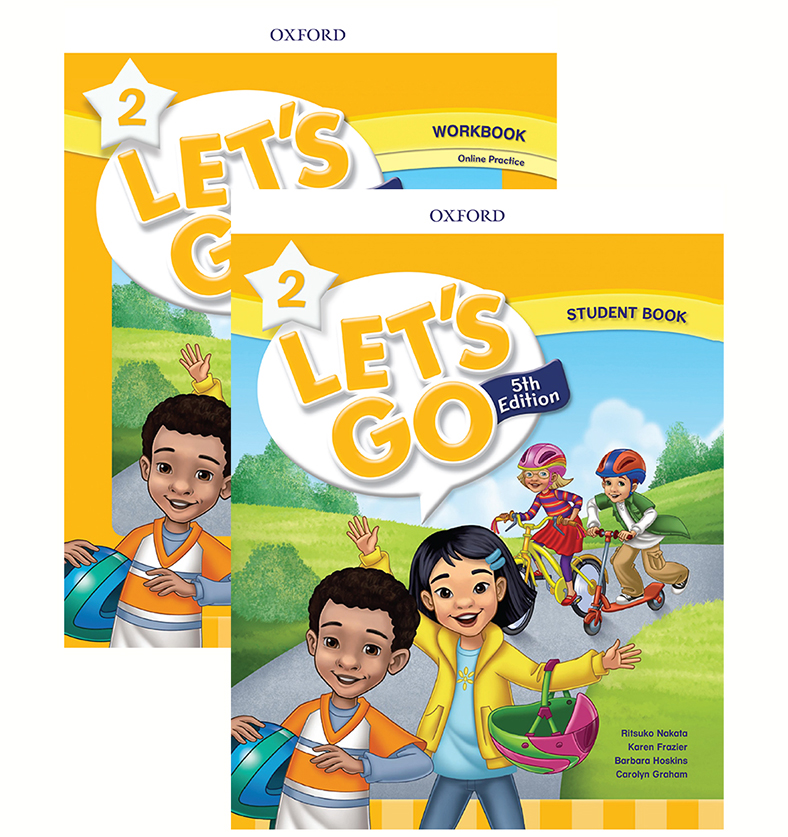 Combo 2 Sách Let's Go 5th Stuent Book + Work Book Tập 2
