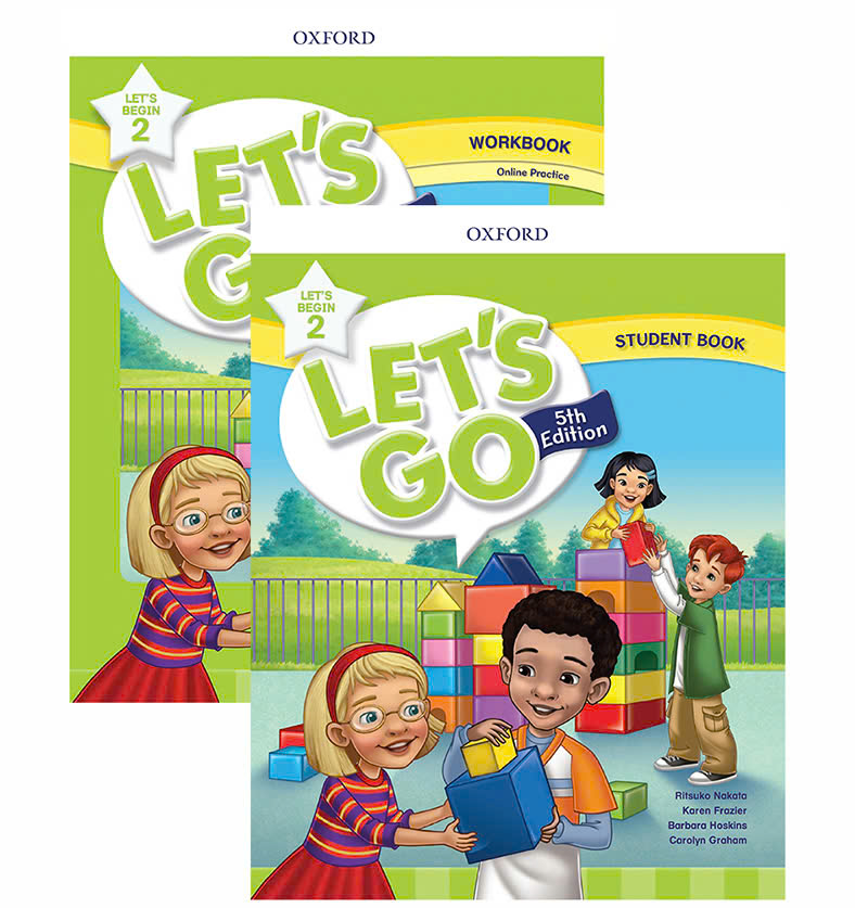 Combo 2 Sách Let's Go 5th Let's Begin Student Book + Work Book Tập 2