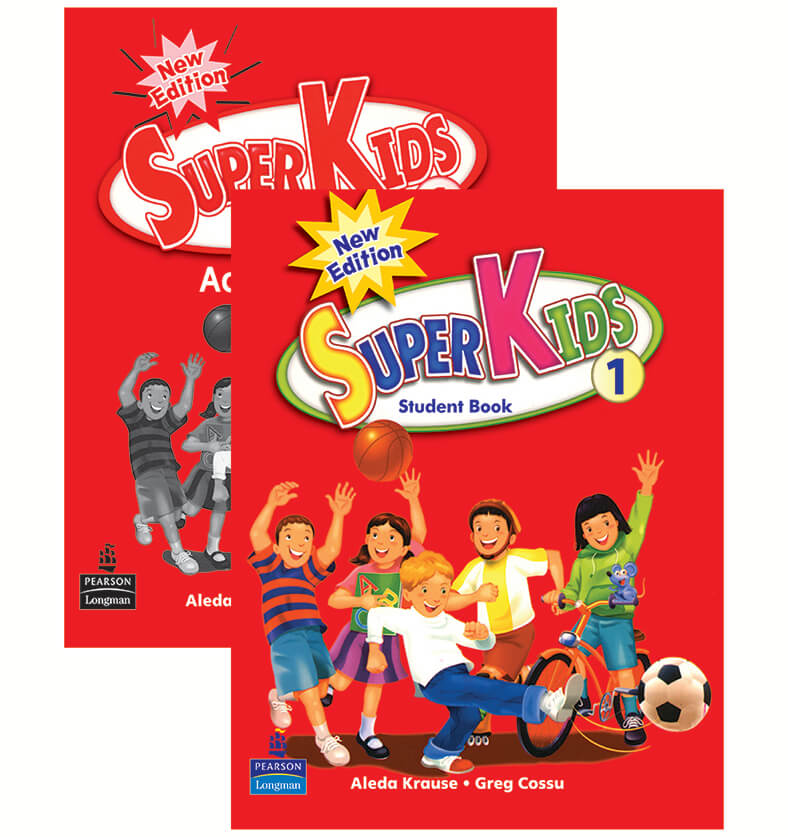 Combo 2 Sách Super Kids  Student Book + Work Book Tập 1