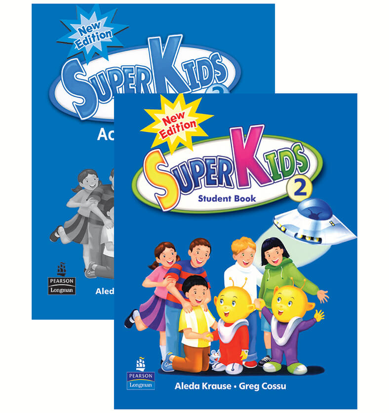 Combo 2 Sách Super Kids Student Book + Activity Book Tập 2